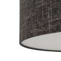 LAMPAMI - czarna lampa sufitowa, nowoczesna lampa do salonu, lampa do sypialni AMARELA M
