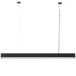  Nowoczesna lampa ledowa wisząca czarna 120 cm LUCI L Tuya LED CCT 