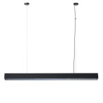 Nowoczesna lampa ledowa wisząca czarna 120 cm MIRA L Tuya LED CCT 