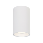 Biała lampa tuba sufitowa 10 cm 1xGU10 GENESIS WHITE