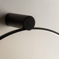 LAMPAMI - kinkiet ledowy czarny, kinkiet nowoczesny, czarny kinkiet ledowy, lampa ścienna led CIRCOLO LED M