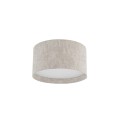 LAMPAMI - beżowa lampa sufitowa, nowoczesna lampa do salonu, lampa do sypialni CEDRO S