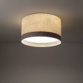 LAMPAMI - beżowa lampa sufitowa, nowoczesna lampa do salonu, lampa do sypialni CEDRO S
