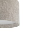 LAMPAMI - beżowa lampa sufitowa, nowoczesna lampa do salonu, lampa do sypialni CEDRO S