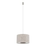 Beżowa lampa wisząca 130 cm 1xE27 modern classic CEDRO S
