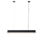 Nowoczesna lampa ledowa wisząca czarna 120 cm LUCI M Tuya LED CCT 