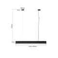 LAMPAMI - lampa ledowa, lampa nad wyspę, lampa nad stół, lampa kuchenna, lampa ledowa Luci M Tuya LED CCT