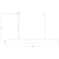 LAMPAMI - lampa ledowa LUCCI L Tuya LED CCT szkic