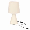 LAMPAMI - lampka nocna, lampka do sypialni, lampka stojąca do salonu, beżowa lampka nocna  SATTI
