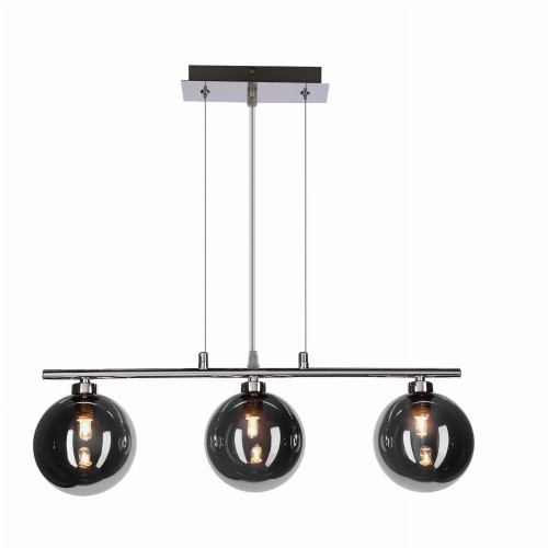 LAMPAMI - lampa do salonu, klosze szklane kule, lampa sufitowa wisząca nowoczesna, lampa do jadalni SOMUL