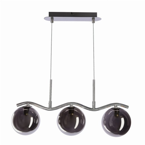 LAMPAMI - lampa do salonu, klosze szklane kule, lampa sufitowa wisząca nowoczesna, lampa do jadalni LUMOS