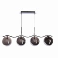 LAMPAMI - lampa do salonu, klosze szklane kule, lampa sufitowa wisząca nowoczesna, lampa do jadalni LUMOS