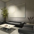 LAMPAMI - lampa wisząca do łazienki, lampa łazienkowa wisząca, złota lampa łazienkowa wisząca, lampa do łazienki - Mirror S złota IP44 LED CCT