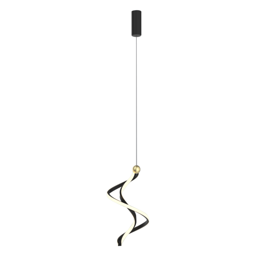 LAMPAMI - lampa sufitowa ledowa, lampa ledowa wisząca, lampa do sypialni COLIA 19W LED