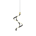 LAMPAMI - lampa sufitowa ledowa, lampa ledowa wisząca, lampa do sypialni COLIA 19W LED