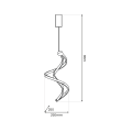 LAMPAMI - lampa ledowa wisząca COLIA 19W LED szkic