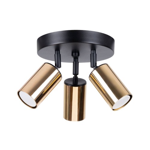 LAMPAMI - industrialna lampa sufitowa, lampa przysufitowa, lampa sufitowa do salonu Plafon WINX 3P