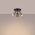 LAMPAMI - industrialna lampa sufitowa, lampa przysufitowa, lampa sufitowa do salonu Plafon WINX 3P