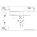LAMPAMI - industrialna lampa sufitowa szkic