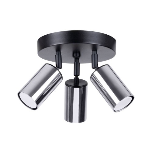 LAMPAMI - industrialna lampa sufitowa, lampa przysufitowa, lampa sufitowa do salonu Plafon WINX 3PPlafon WINX 3P