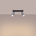 LAMPAMI - industrialna lampa sufitowa, lampa przysufitowa, lampa sufitowa do salonu Plafon WINX 2