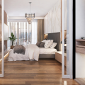 LAMPAMI - ekskluzywna lampa wisząca, żyrandol do salonu, żyrandol nowoczesny, srebrny żyrandol kryształowy ASPEN II CHROME