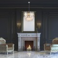 LAMPAMI - ekskluzywna lampa wisząca, żyrandol do salonu, żyrandol nowoczesny, srebrny żyrandol kryształowy ASPEN CHROME