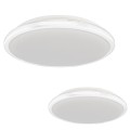 LAMPAMI - okrągły plafon łazienkowy led, lampa sufitowa ledowa, lampa sufitowa łazienkowa, lampa łazienkowa TERMA WHITE LED IP44