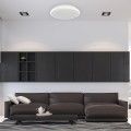 LAMPAMI - okrągły plafon łazienkowy led, lampa sufitowa ledowa, lampa sufitowa łazienkowa, lampa łazienkowa TERMA WHITE LED IP44