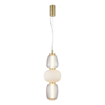 Lampa ledowa wisząca pojedyncza 178 cm 3000K CARO GOLD 28W LED 