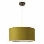 Lampa sufitowa wisząca 120 cm 1xE27 40W  klosz limonka VANTI 