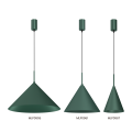 LAMPAMI - lampa nad okragły stół, lampa do jadalni, lampa nowoczesna wisząca CAPITAL NAVY GREEN