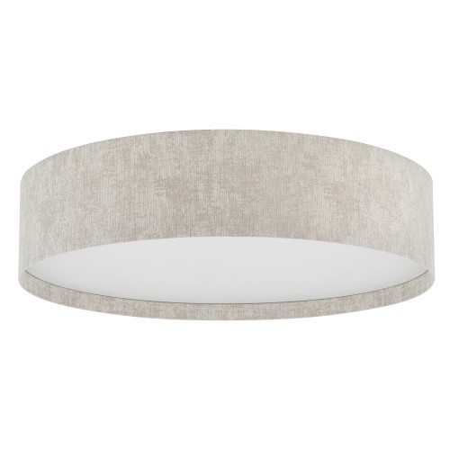 LAMPAMI - beżowa lampa sufitowa, nowoczesna lampa do salonu, lampa do sypialni, nowoczesny plafon sufitowy duży CEDRO L