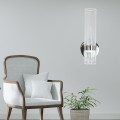 LAMPAMI - lampa ścienna, kinkiet do salonu, kinkiet nowoczesny, kinkiet do sypialni, kinkiet ledowy Ambiente chrom LED CCT