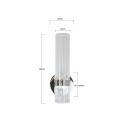 LAMPAMI - lampa ścienna, kinkiet do salonu, kinkiet nowoczesny, kinkiet do sypialni, kinkiet ledowy Ambiente chrom LED CCT