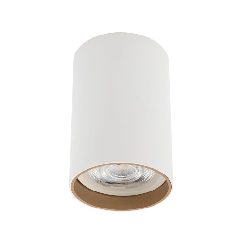 LAMPAMI - lampa sufitowa tuba, tuby sufitowe, biała lampa tuba, tuba sufitowa biała MONO SLIDE TRIMLESS