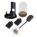 LAMPAMI - lampa sufitowa tuba, tuby sufitowe, biała lampa tuba, tuba sufitowa biała MONO SLIDE TRIMLESS