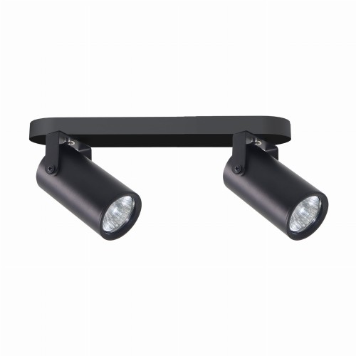 LAMPAMI - czarna lampa sufitowa, lampa przysufitowa, lampa na korytarz, czarna lampa regulowana GARY