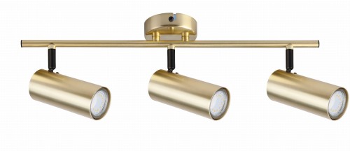 LAMPAMI - złota lampa sufitowa, lampa przysufitowa spot, lampa sufitowa do salonu, lampa do kuchni, lampa na korytarz - COLLY