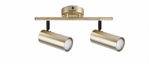 LAMPAMI - złota lampa sufitowa, lampa przysufitowa spot, lampa sufitowa do salonu, lampa do kuchni, lampa na korytarz - COLLY