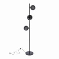 LAMPAMI - lampa podłogowa czarna, lampa do salonu, lampa stojąca nowoczesna KAMA