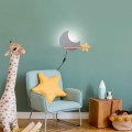 LAMPAMI - lampa dziecięca, lampa dla chłopca, lampa do pokoju dziecięcego, lampa dla dziewczynki MOON kids