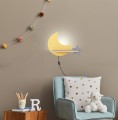LAMPAMI - lampa dziecięca, lampa dla chłopca, lampa do pokoju dziecięcego, lampa dla dziewczynki MOON kids