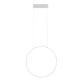 LAMPAMI - biała lampa wisząca, lampa do salonu, lampa ledowa, ledowa lampa wisząca biała CIRCOLO LED M