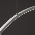 LAMPAMI - biała lampa wisząca, lampa do salonu, lampa ledowa, ledowa lampa wisząca biała CIRCOLO LED M