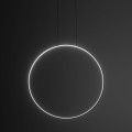 LAMPAMI - czarna lampa wisząca, lampa do salonu, lampa ledowa, ledowa lampa wisząca czarna CIRCOLO LED M