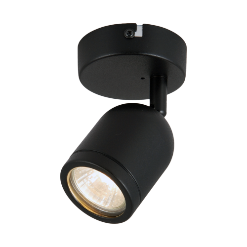 LAMPAMI - lampa łazienkowa, kinkiet do łazienki, czarny kinkiet nowoczesny, kinkiet łazienkowy - Kinkiet PORTER  IP44
