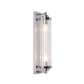LAMPAMI - kinkiet chrom, kinkiet ścienny, kinkiet do salonu, srebrna lampa ścienna, kinkiet glamour LORENZO