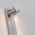 LAMPAMI - kinkiet chrom, kinkiet ścienny, kinkiet do salonu, srebrna lampa ścienna, kinkiet glamour LORENZO