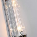 LAMPAMI - kinkiet chrom, kinkiet ścienny, kinkiet do salonu, srebrna lampa ścienna, kinkiet glamour LORENZO